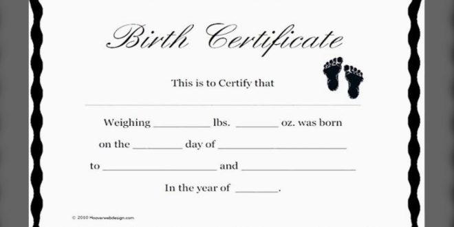 birth certificate check