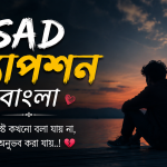 sad caption bangla