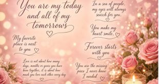 romantic captions
