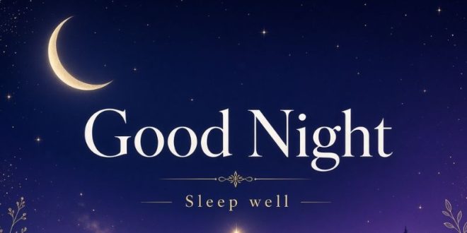 good night caption